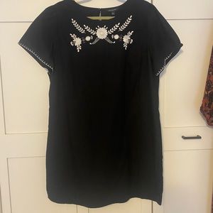 Banana Republic Embroidered Dress
